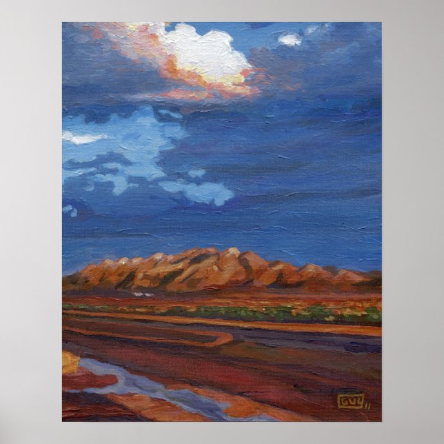 Póster Santan Sunset (Frente)