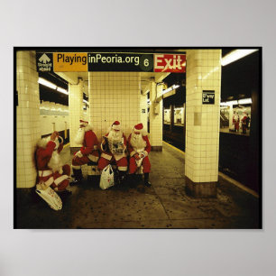 Póster Santas Poster