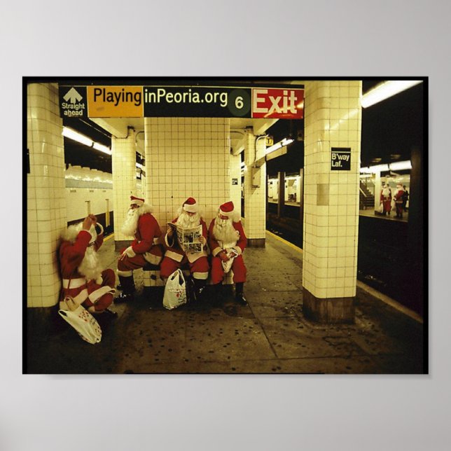 Póster Santas Poster (Frente)