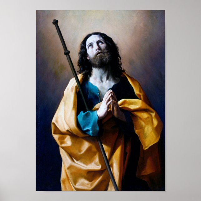Póster Santiago el Grande, Guido Reni (Frente)