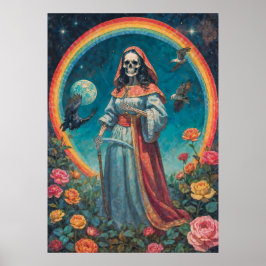 Póster Santisima muerte