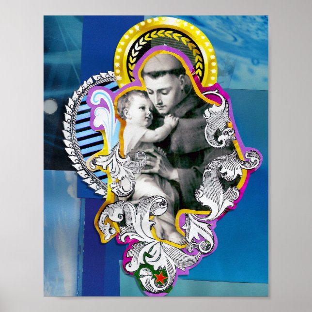 Póster Santo Antônio (Anthony de Padua) (Frente)