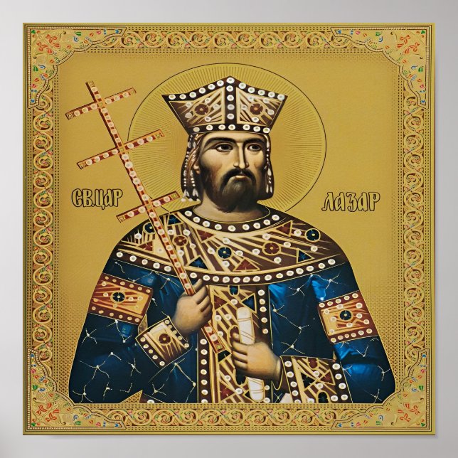 Póster Santo Car Lazar (Frente)