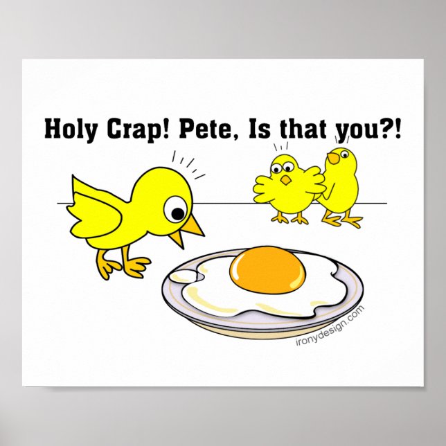 Póster ¡Santo Crap! Pete, ¿eres tú? (Frente)