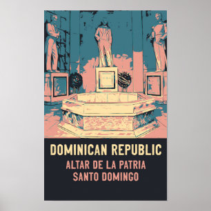 Póster Santo Domingo Altar la Patria P