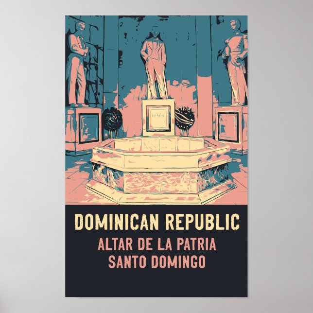 Póster Santo Domingo Altar la Patria P (Frente)