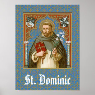 Póster Santo Domingo de Guzmán (BK 011)