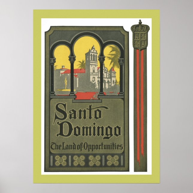 Póster Santo Domingo (tán) (Frente)