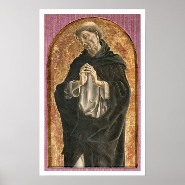 Póster Santo Dominic (temperatura en el panel) (Frente)