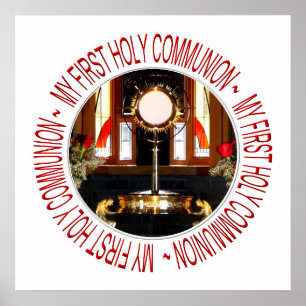 PÓSTER SANTO EUCARISTA - COMUNICACIÓN SANTA