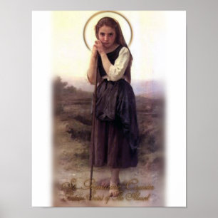 Póster Santo Germaine Patrono de los Abusados