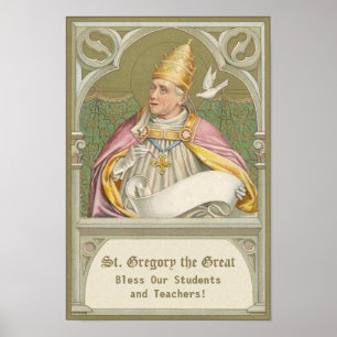 Póster Santo Gregorio el Grande (M 067)