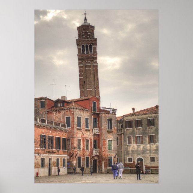 Póster Santo Stefano En Venecia Italia (Frente)