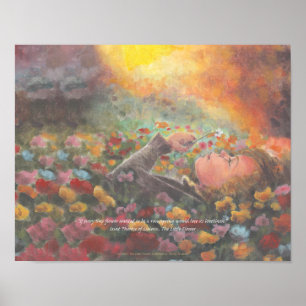 Póster Santo Thérèse del poster de Lisieux