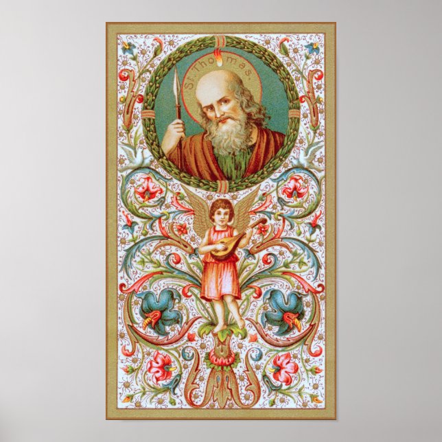 Póster Santo Tomás del Apóstol (JMAS 12) (Frente)