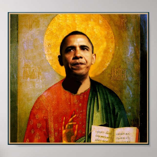 PÓSTER SANTOBAMA (Frente)