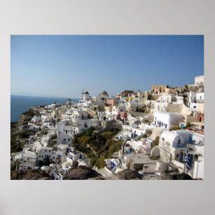 Póster Santorini