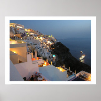 Póster Santorini