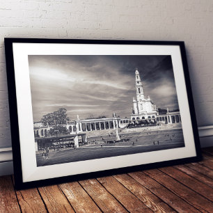 Póster Santuario Católico de Nuestra Señora de Fátima, Po