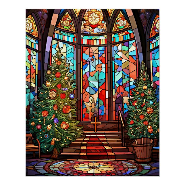 Póster Santuario de la Iglesia a los Navidades (Anverso)
