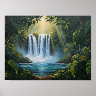 Póster Santuario de la Jungla Oculta