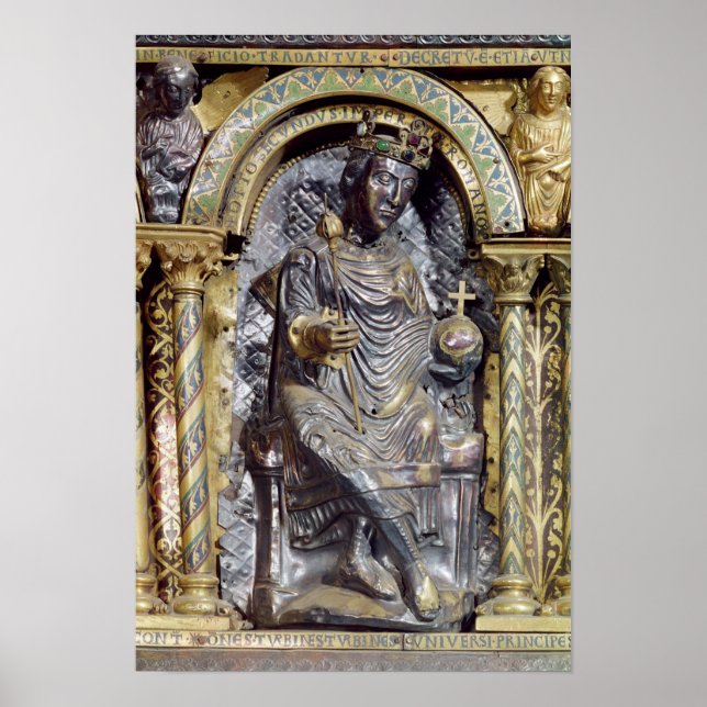 Póster Santuario del emperador Charlemagne (Frente)