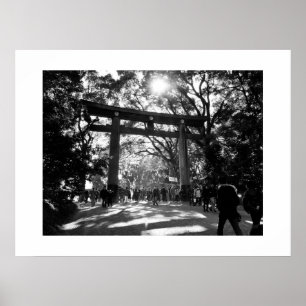 Póster Santuario Meiji: Tokio