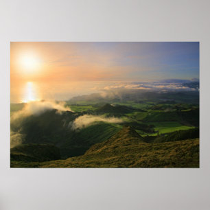 Póster Sao Miguel, Azores