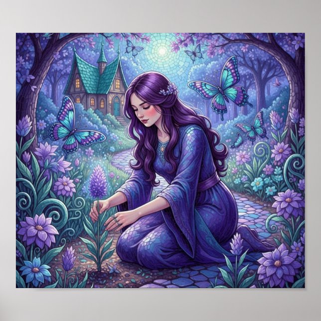 Póster SapphireButterFly (Frente)