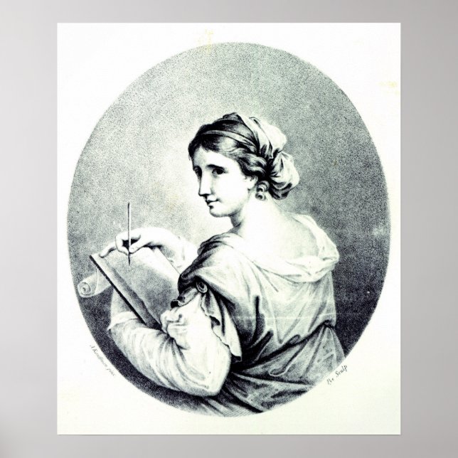 Póster Sappho, engraved by Pye, 1774 (Frente)