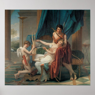 Póster Sappho y Phaon, 1809