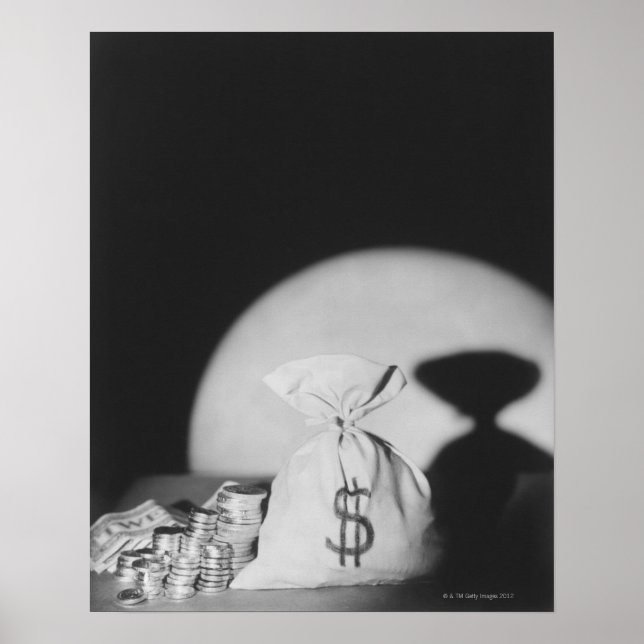 Póster Saqueo de dinero (Frente)