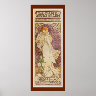 Póster Sarah Bernhardt - cerca: Poster de Alfons Mucha