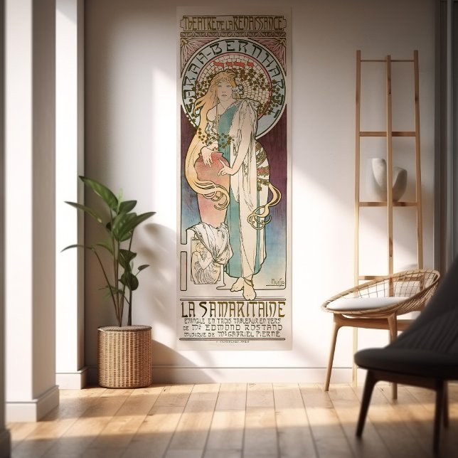 Póster Sarah Bernhardt Le Samaritaine Art Nouveau Mucha (Subido por el creador)