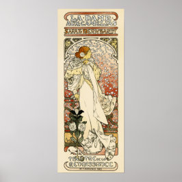 Póster SARAH BERNHARDT Teatro de París Mucha Art Nouveau