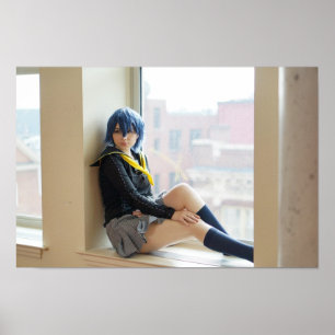 Póster Sarah Fong como Naoto Shirogane (chica)
