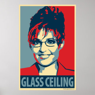 Póster Sarah Palin - Glass Ceiling: OHP Poster