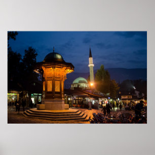 Póster Sarajevo Bosna i Hercegovina