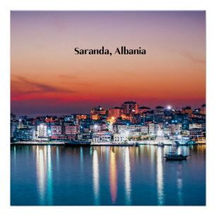 Póster Saranda, Albania