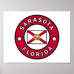 Póster Sarasota Florida