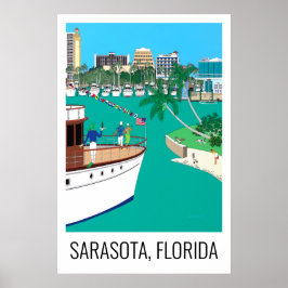 Póster Sarasota Florida 24x36 POSTER