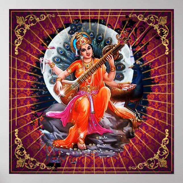 Póster Sarasvati - Poster (Frente)
