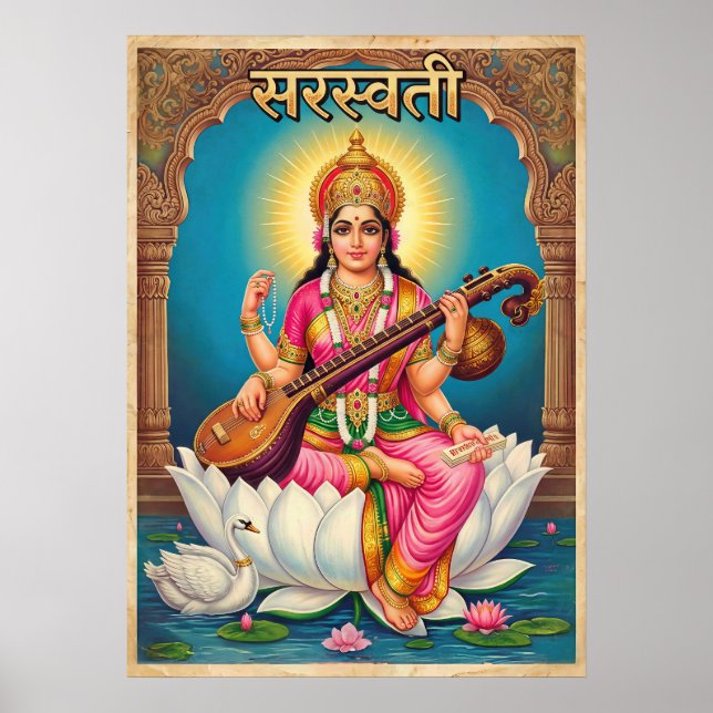 Póster Saraswati V06 (Frente)