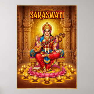 Póster Saraswati V07