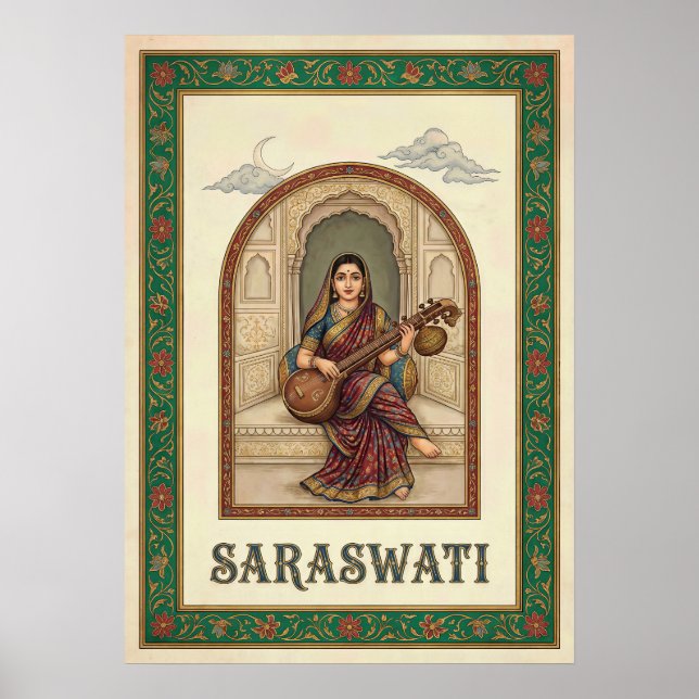 Póster Saraswati V11 (Frente)