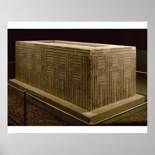 Póster Sarcófago de Abu Roach (caliza) (véase también 3)