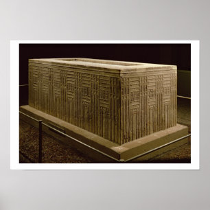 Póster Sarcófago de Abu Roach (caliza) (véase también 3)