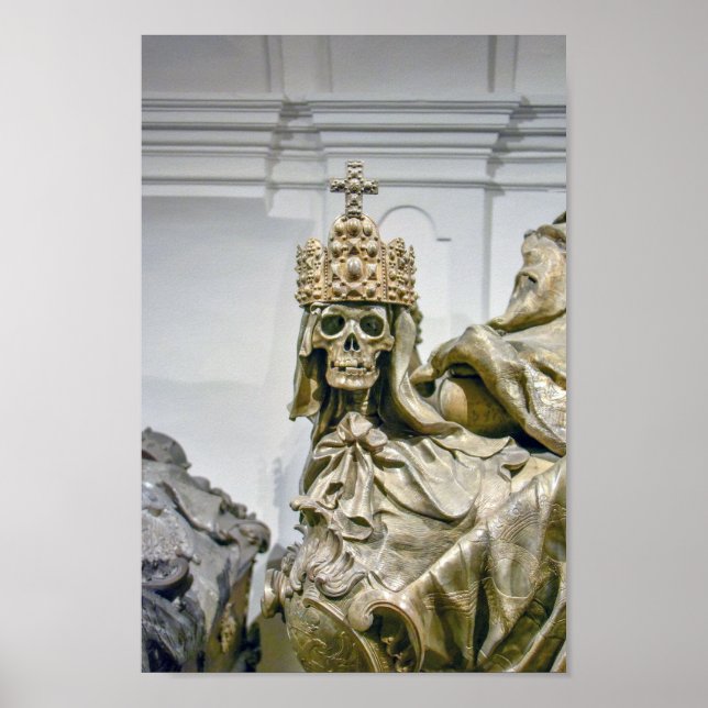 Póster Sarcófago del Emperador Carlos VI, Viena, Austria (Frente)