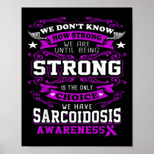 Póster Sarcoidosis Sensibilización En Camisa Para Mujeres