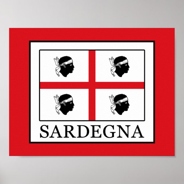 Póster Sardegna (Frente)